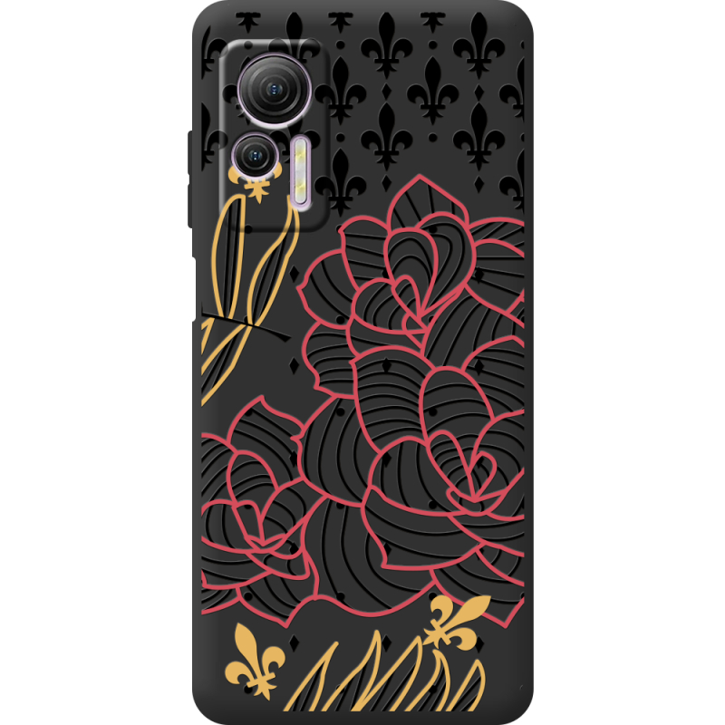 Черный чехол BoxFace Ulefone Note 14 FranceFlowers