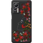 Черный чехол BoxFace Ulefone Note 14 3D Ukrainian Muse