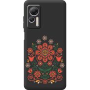 Черный чехол BoxFace Ulefone Note 14 Ukrainian Ornament