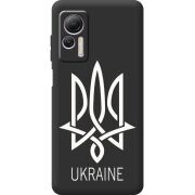 Черный чехол BoxFace Ulefone Note 14 Тризуб монограмма ukraine