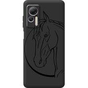 Черный чехол BoxFace Ulefone Note 14 Horse