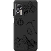 Черный чехол BoxFace Ulefone Note 14 Mountains