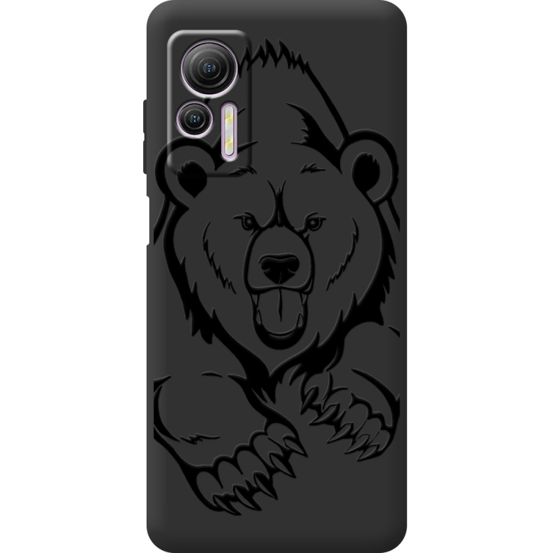 Черный чехол BoxFace Ulefone Note 14 Grizzly Bear