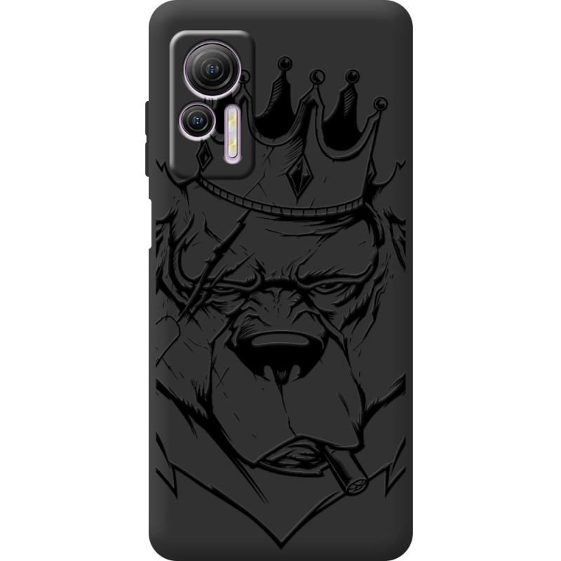 Черный чехол BoxFace Ulefone Note 14 Bear King