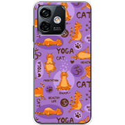 Чехол BoxFace Ulefone Note 16 Pro Yoga Cat