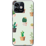 Чехол BoxFace Ulefone Note 16 Pro L-green Cacti