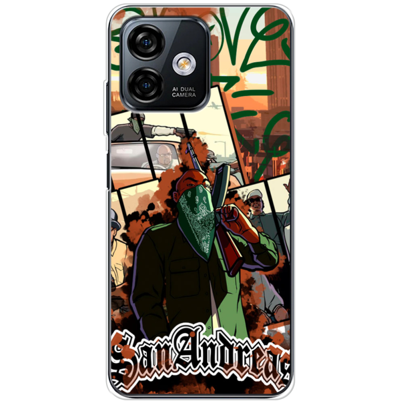 Чехол BoxFace Ulefone Note 16 Pro GTA San Andreas