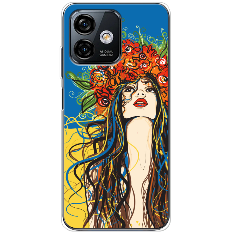 Чехол BoxFace Ulefone Note 16 Pro Ukraine Girl