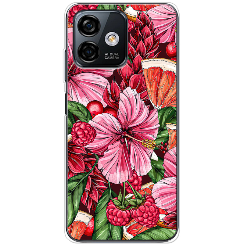 Чехол BoxFace Ulefone Note 16 Pro Tropical Flowers