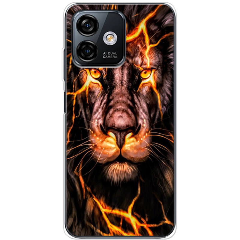 Чехол BoxFace Ulefone Note 16 Pro Fire Lion