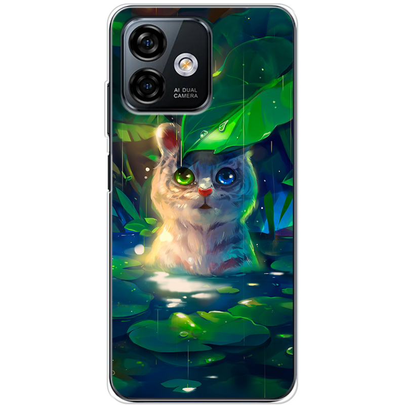 Чехол BoxFace Ulefone Note 16 Pro White Tiger Cub