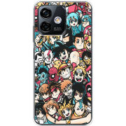 Чехол BoxFace Ulefone Note 16 Pro Anime Stickers