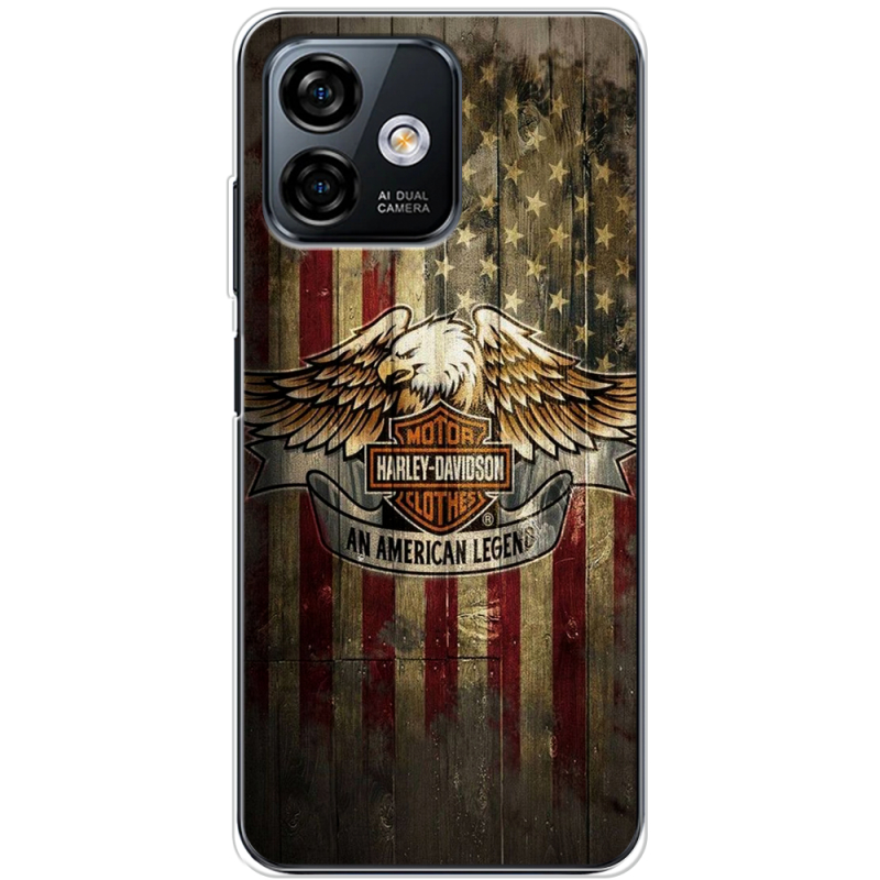 Чехол BoxFace Ulefone Note 16 Pro Harley An American Legend