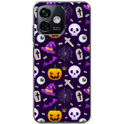 Чехол BoxFace Ulefone Note 16 Pro Halloween Purple Mood