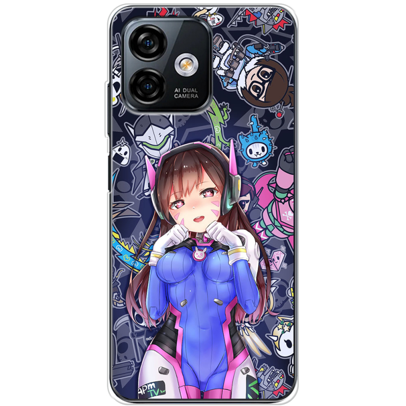 Чехол BoxFace Ulefone Note 16 Pro Overwatch D.VA