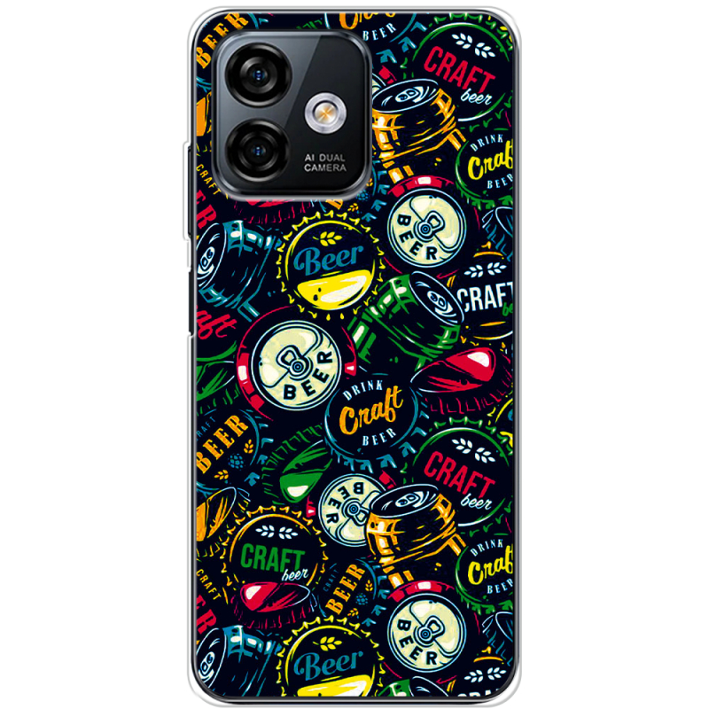 Чехол BoxFace Ulefone Note 16 Pro Bottle Caps