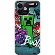 Чехол BoxFace Ulefone Note 16 Pro Minecraft Graffiti