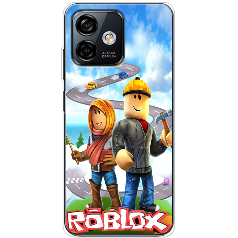 Чехол BoxFace Ulefone Note 16 Pro Roblox Білдерман