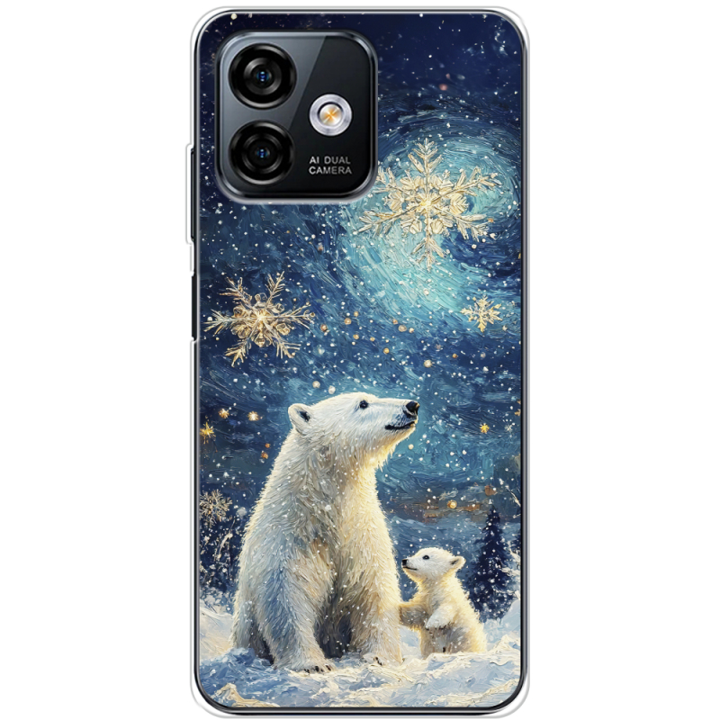 Чехол BoxFace Ulefone Note 16 Pro Північні ведмеді