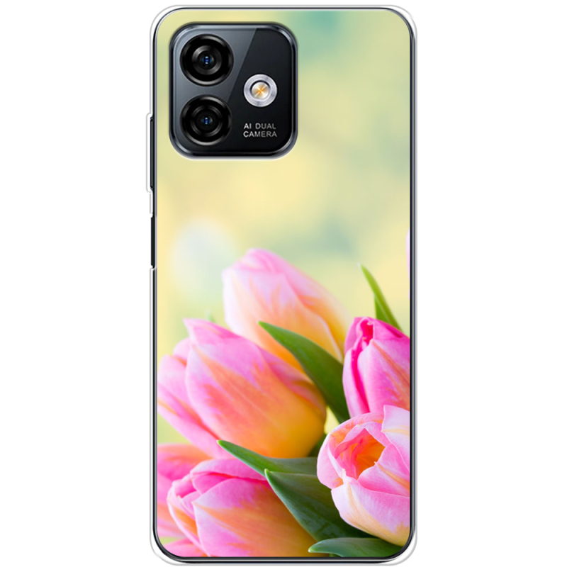 Чехол BoxFace Ulefone Note 16 Pro Bouquet of Tulips