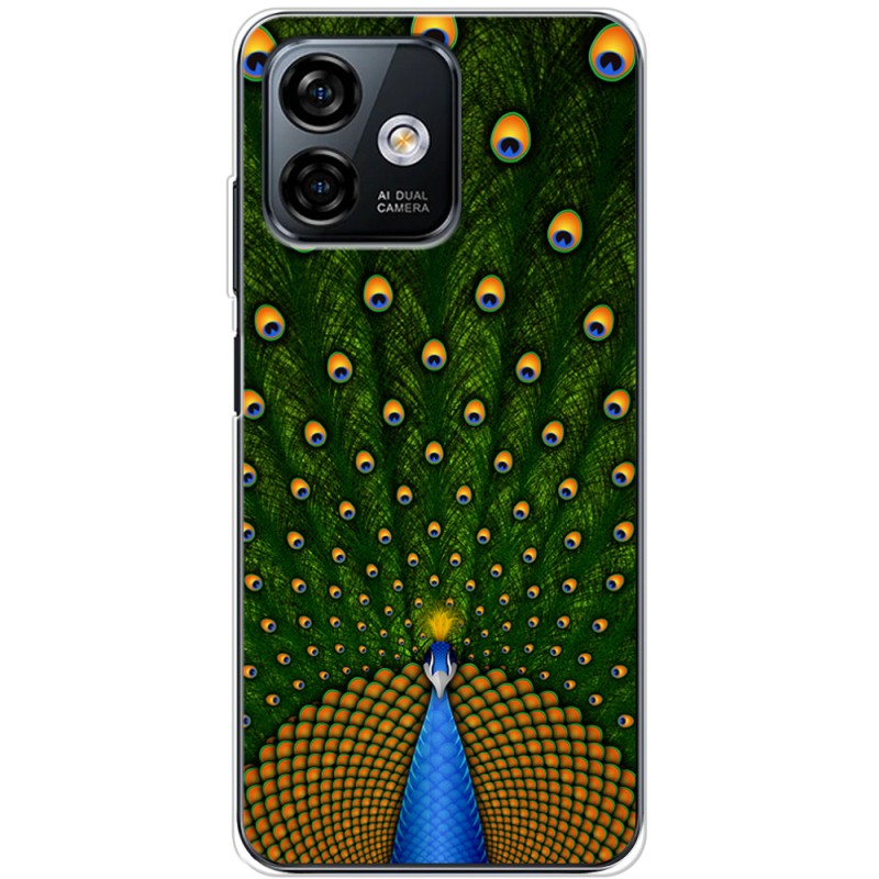 Чехол BoxFace Ulefone Note 16 Pro Peacocks Tail