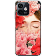 Чехол BoxFace Ulefone Note 16 Pro Girl in Flowers