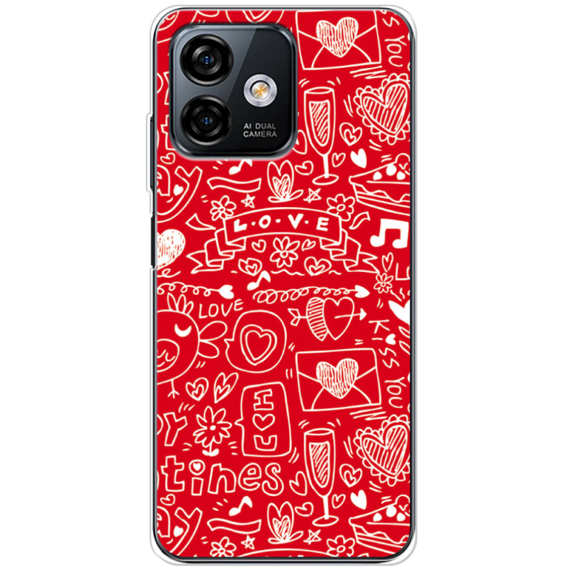 Чехол BoxFace Ulefone Note 16 Pro Happy Valentines