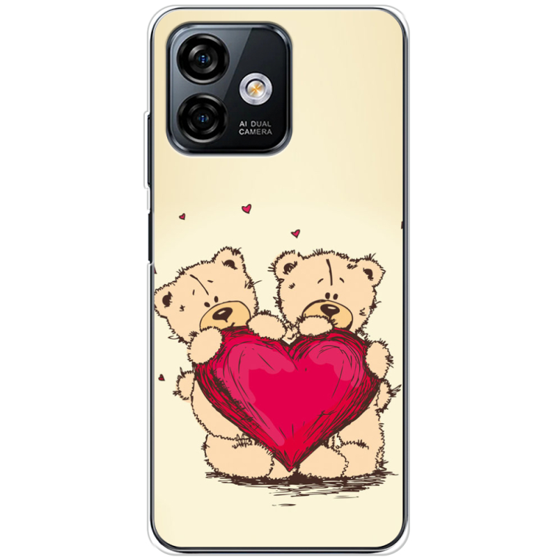 Чехол BoxFace Ulefone Note 16 Pro Teddy Bear Love