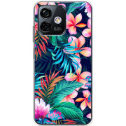 Чехол BoxFace Ulefone Note 16 Pro flowers in the tropics