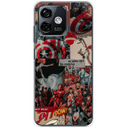 Чехол BoxFace Ulefone Note 16 Pro Marvel Avengers