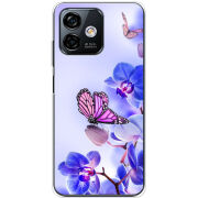 Чехол BoxFace Ulefone Note 16 Pro Orchids and Butterflies