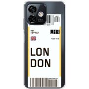 Прозрачный чехол BoxFace Ulefone Note 16 Pro Ticket London