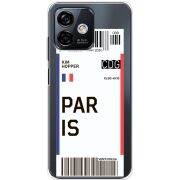 Прозрачный чехол BoxFace Ulefone Note 16 Pro Ticket Paris