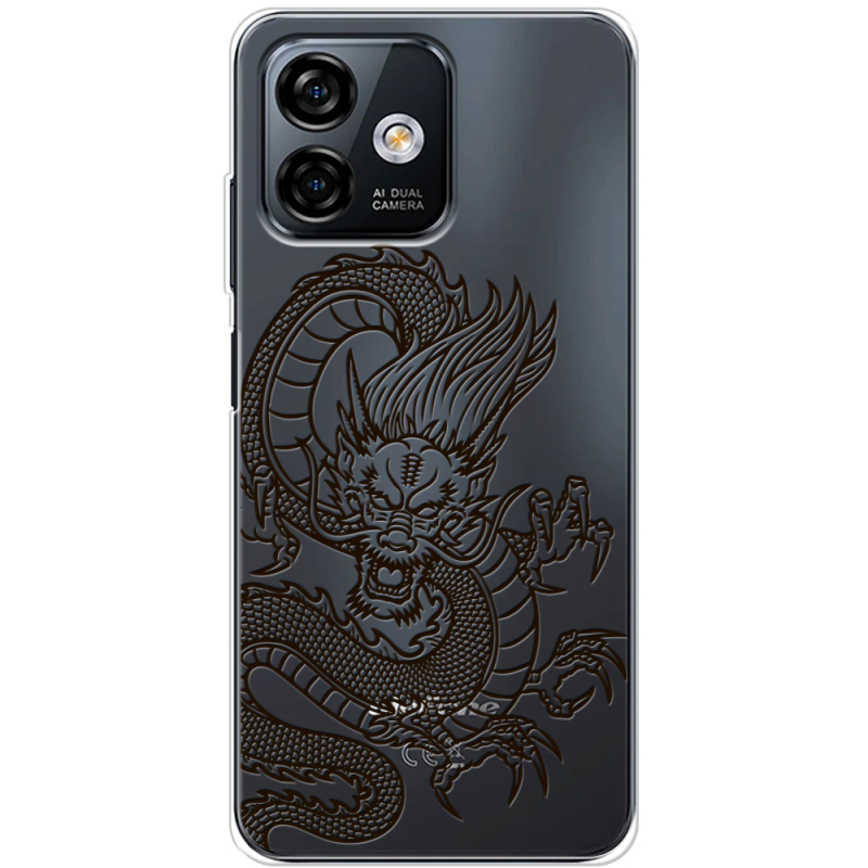 Прозрачный чехол BoxFace Ulefone Note 16 Pro Chinese Dragon