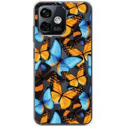 Прозрачный чехол BoxFace Ulefone Note 16 Pro Butterfly Morpho