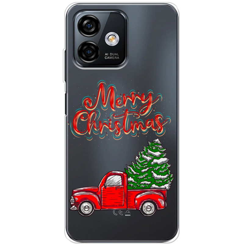 Прозрачный чехол BoxFace Ulefone Note 16 Pro Holiday Car