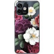 Прозрачный чехол BoxFace Ulefone Note 16 Pro Floral Dark Dreams