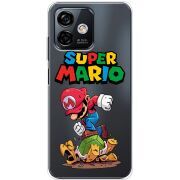 Прозрачный чехол BoxFace Ulefone Note 16 Pro Super Mario