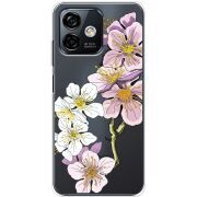 Прозрачный чехол BoxFace Ulefone Note 16 Pro Cherry Blossom