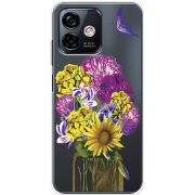 Прозрачный чехол BoxFace Ulefone Note 16 Pro My Bouquet