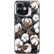 Прозрачный чехол BoxFace Ulefone Note 16 Pro Cotton flowers