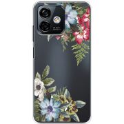 Прозрачный чехол BoxFace Ulefone Note 16 Pro Floral