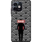 Черный чехол BoxFace Ulefone Note 16 Pro Man Pattern