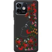 Черный чехол BoxFace Ulefone Note 16 Pro 3D Ukrainian Muse