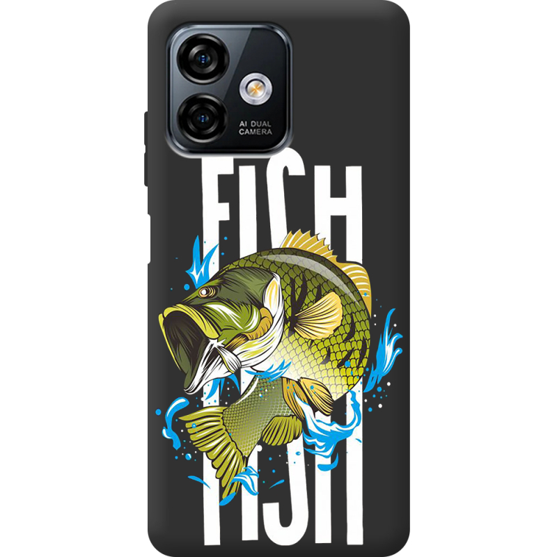 Черный чехол BoxFace Ulefone Note 16 Pro Fish