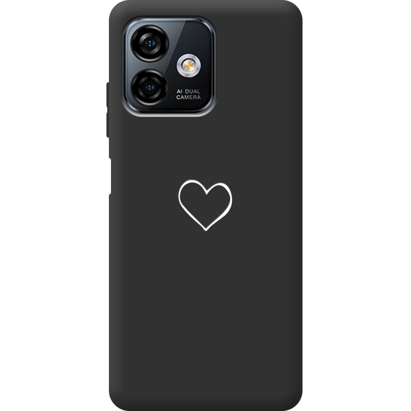 Черный чехол BoxFace Ulefone Note 16 Pro My Heart