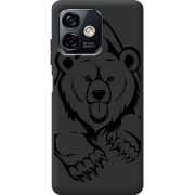 Черный чехол BoxFace Ulefone Note 16 Pro Grizzly Bear