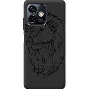 Черный чехол BoxFace Ulefone Note 16 Pro Lion