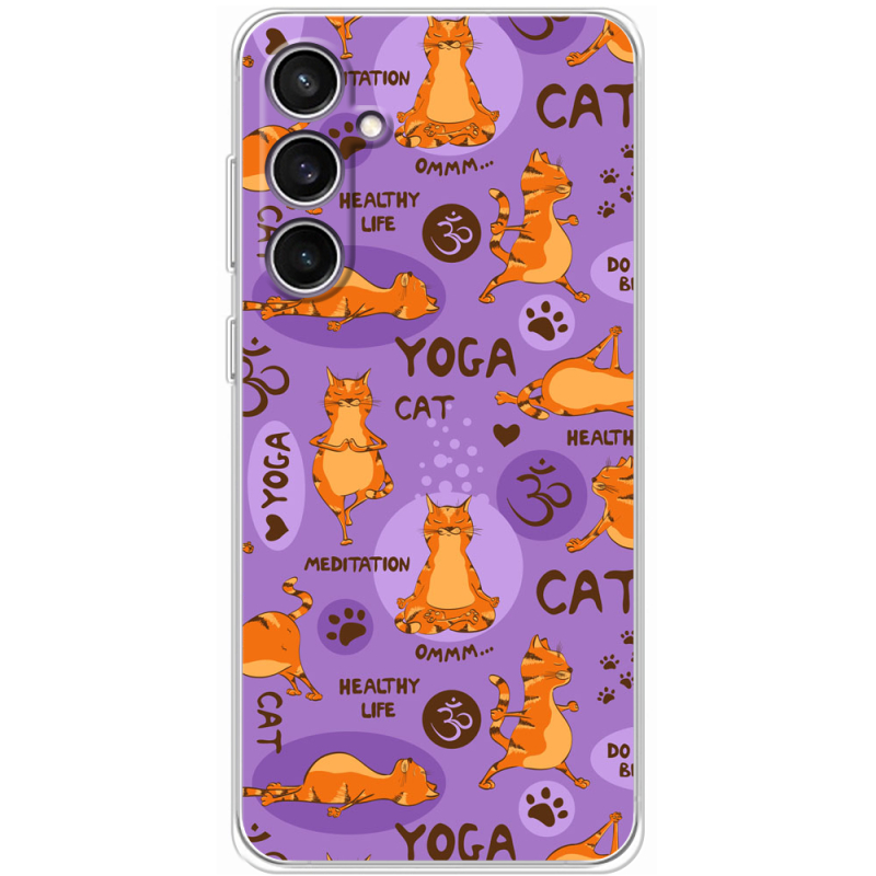 Чехол BoxFace Samsung Galaxy S24 FE (S721) Yoga Cat