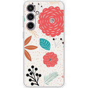 Чехол BoxFace Samsung Galaxy S24 FE (S721) Line Flowers